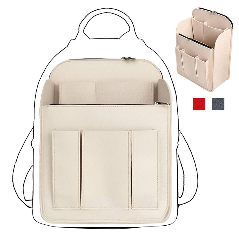 Backpack Insert Organizer - Tas Dalam Ransel Multi-Kantong Tahan Lama